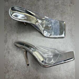 Good American “Emma Slip” Heels – Size 9.5